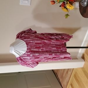 L Woman Within Raglan Sleeve Top/Tunic, 22" Pit-Pit, 29" Shlder-Hem, 100% Cotton